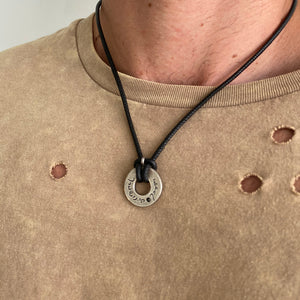 Black "Birkat Hakohaniml" Necklace for Men - SEA Smadar Eliasaf