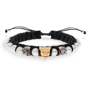 Black Tigress and Pearls Bracelet - SEA Smadar Eliasaf