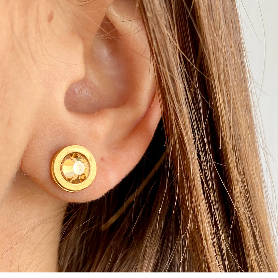 Golden Halo Earrings - SEA Smadar Eliasaf