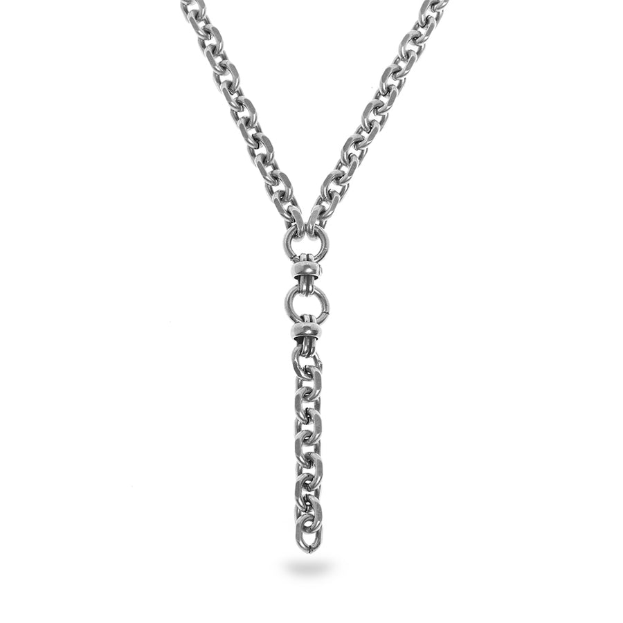 Rihanna Chain Necklace - Silver - SEA Smadar Eliasaf