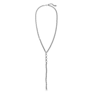 Long Chain Necklace - Silver - SEA Smadar Eliasaf