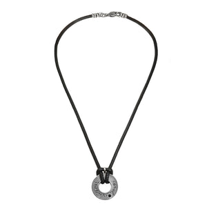 Black "Birkat Hakohaniml" Necklace for Men - SEA Smadar Eliasaf