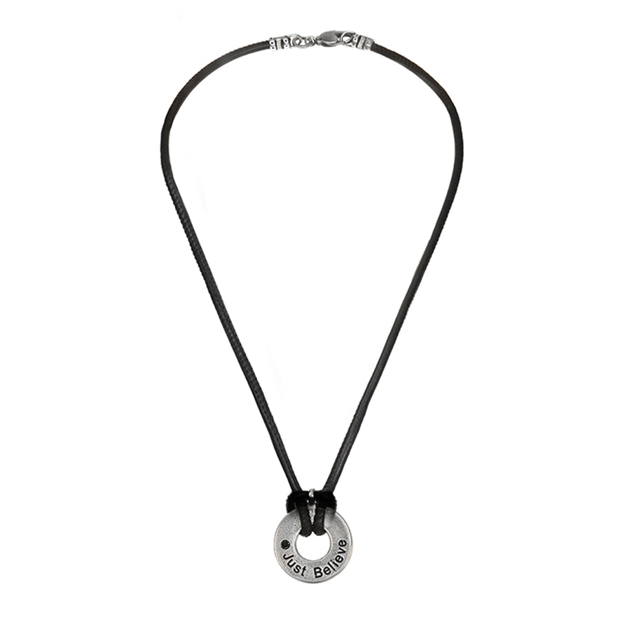 "Just Believe" Necklace for men - SEA Smadar Eliasaf